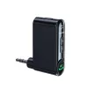 Baseus WXQY-01 Bluetooth 5.0 automobilinis AUX imtuvas su Micro USB įkrovimu – 10 m veikimo atstumas, 145 mAh, juodos spalvos