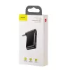 Baseus WXQY-01 Bluetooth 5.0 automobilinis AUX imtuvas su Micro USB įkrovimu – 10 m veikimo atstumas, 145 mAh, juodos spalvos