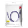 Baseus Yiven Laidas USB-A į Lightning 2.4A 1,8m Mėlyna Violetinė