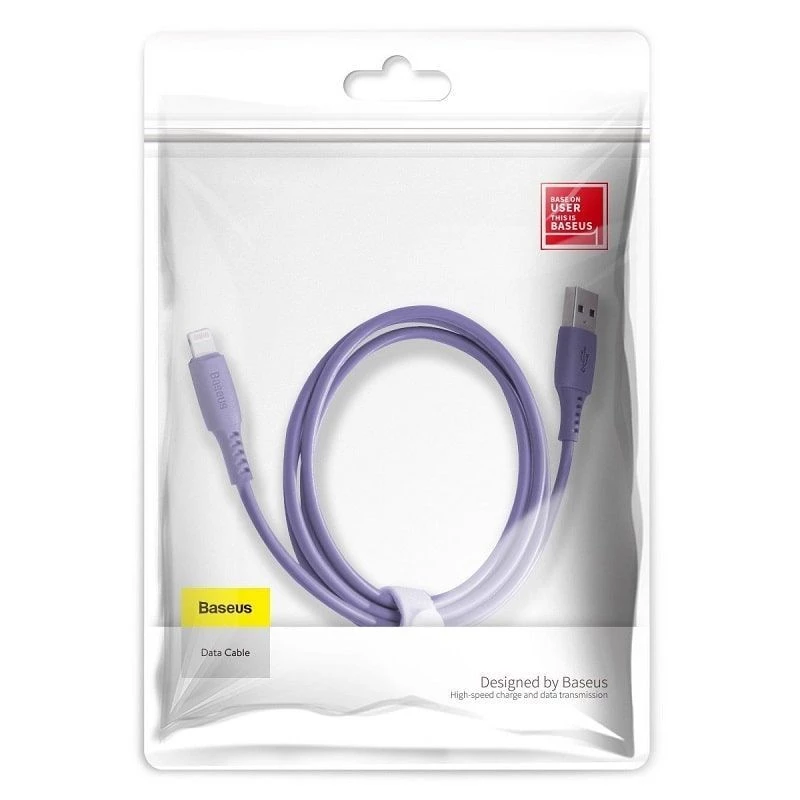 Baseus Yiven Laidas USB-A į Lightning 2.4A 1,8m Mėlyna Violetinė