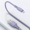 Baseus Yiven Laidas USB-A į Lightning 2.4A 1,8m Mėlyna Violetinė