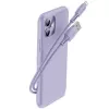 Baseus Yiven Laidas USB-A į Lightning 2.4A 1,8m Mėlyna Violetinė