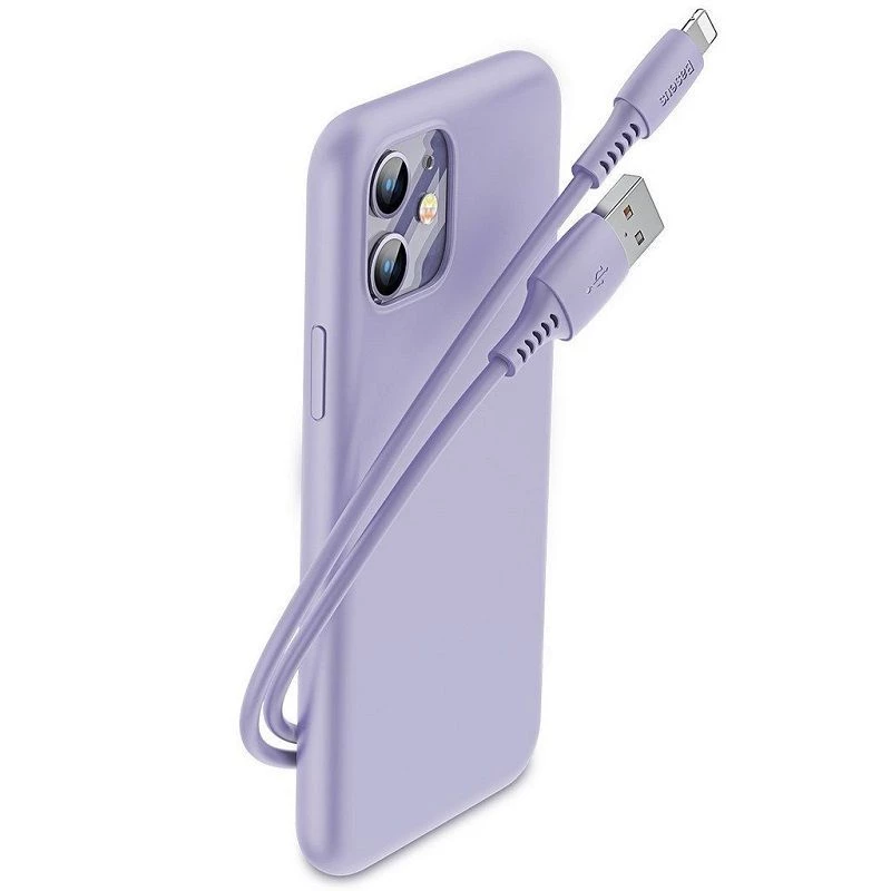 Baseus Yiven Laidas USB-A į Lightning 2.4A 1,8m Mėlyna Violetinė