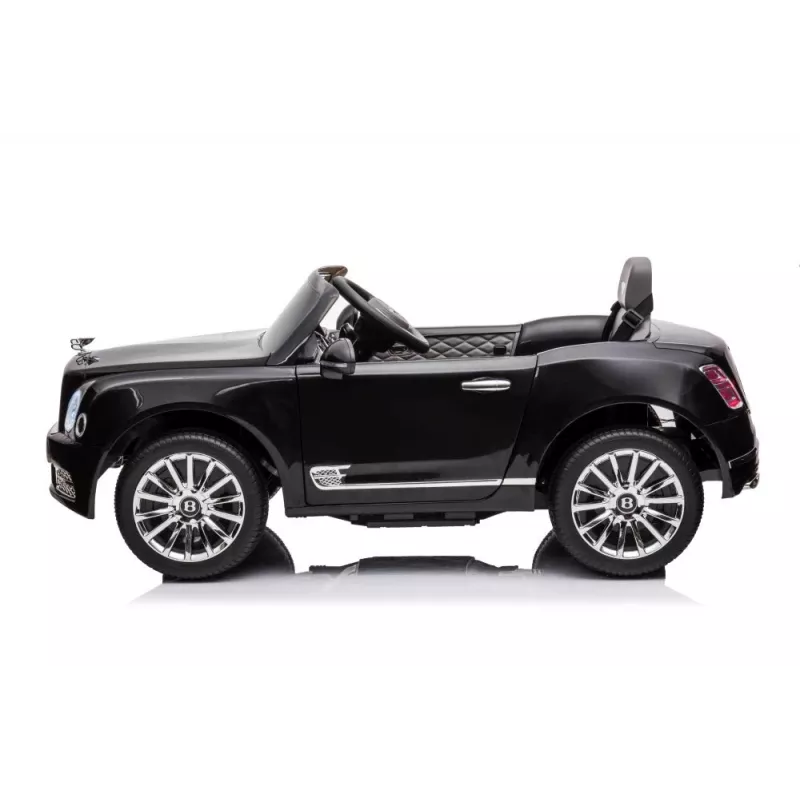 Baterijomis varomas automobilis Bentley Mulsanne Black 10546 Lean Toys