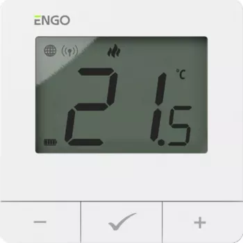 BATTERY TECH E25-BATW Termostatas, Baltas, ZigBee/868MHz, Montuojamas Ant Paviršiaus