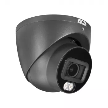 BCS 5MP IP kupolinė kamera BCS-L-EIP25FCR5L5-Ai2-G, 2,8mm, IR 30m, IP67, IK10, AI