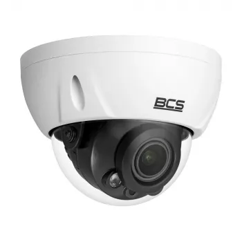 BCS 5MP IR Dome IP Camera BCS-L-DIP45VSR4-Ai1(2) Motorized Varifocal, AI, PoE