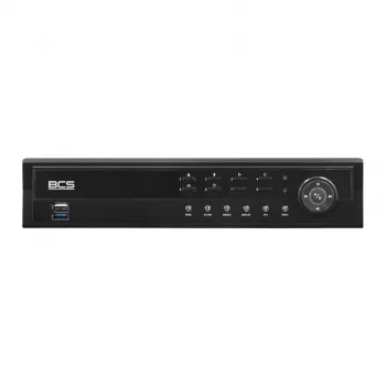BCS 8 kanalų 4K PoE tinklo vaizdo registratorius (NVR) su 6TB kietuoju disku BCS-U-NVR0802-A-4K-8P(6TB)