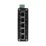 BCS ISP04G01G pramoninis 4 prievadų PoE+ jungiklis su 1 Gigabit kylančiąja jungtimi