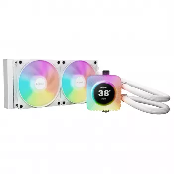 be quiet! Light Loop IO LCD 240mm baltas vientisas skysčio CPU aušintuvas