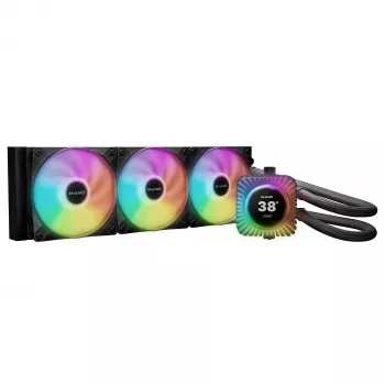 be quiet! Light Loop IO LCD 360mm vandens aušinimas procesoriui, juodas