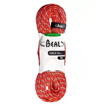 Virvė BEAL Rope Virus 10mm 80m - Rožinė