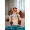 Beautifly AuraSkin Pro LED Light Therapy Face Mask - 7 spalvų, 192 diodai, įkraunama
