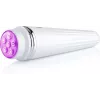 Beautifly Glossy Acne Young veido valymo šepetėlis su mėlyna LED šviesos terapija ir šildymo funkcija, rožinis auksas/rožinė