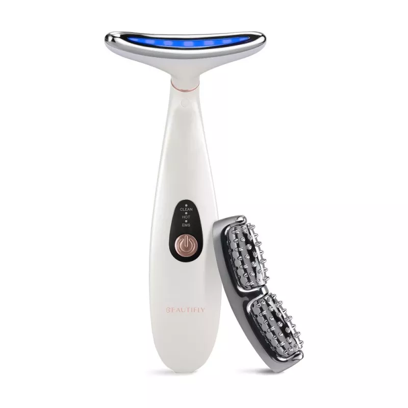Beautifly LumaLift Pro LED veido ir kaklo masažuoklis su šviesos terapija
