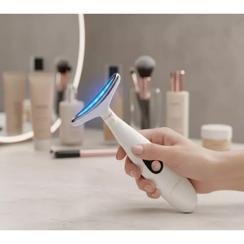 Beautifly LumaLift Pro LED veido ir kaklo masažuoklis su šviesos terapija