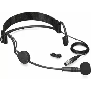 Behringer BC444 Ausinė Kondensacinė Mikrofonas, Visakryptis, 3,5 mm TRS, Juoda