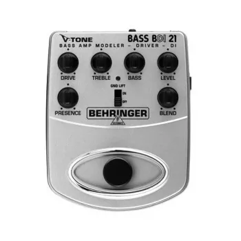 Behringer BDI21 bosinis stiprintuvo modeliatorius ir DI dėžutė
