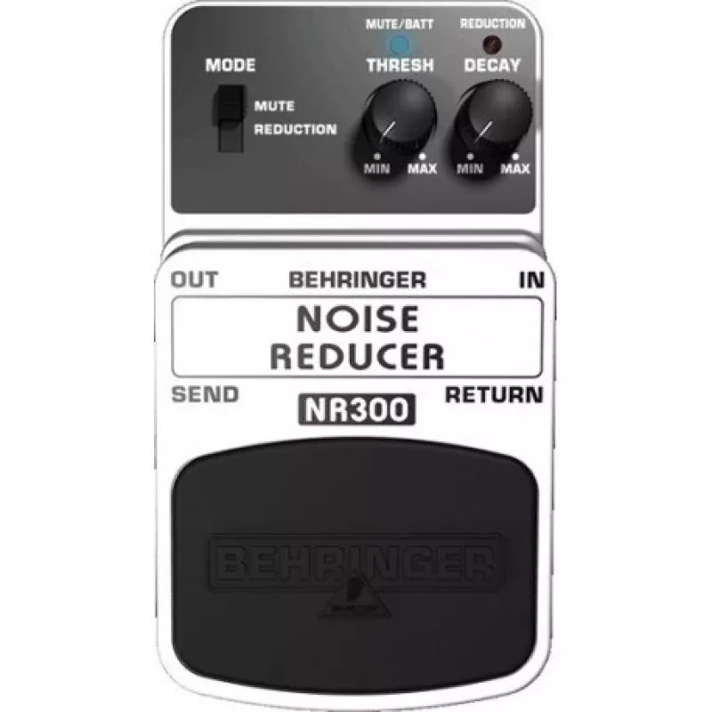 Behringer NR300 Noise Gate efektų pedalas su Send/Return kilpa gitarai, bosui, klaviatūroms ir vokalui