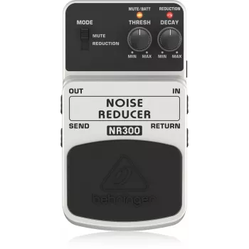 Behringer NR300 Noise Gate efektų pedalas su Send/Return kilpa gitarai, bosui, klaviatūroms ir vokalui