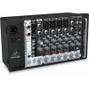 Behringer PMP500MP3 500W 8 kanalų stiprintuvo sumaišytuvas su MP3 grotuvu ir KLARK TEKNIK FX