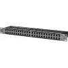 Behringer PX3000 48 taškų 1/4 inch TRS Patch Panel, 1U rack, 3 režimų perjungimas