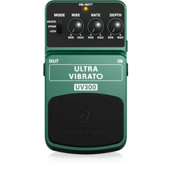 Behringer UV300 Ultra Vibrato efektų pedalas (žalias/juodas)