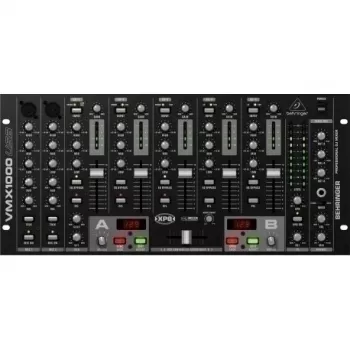 Behringer VMX1000USB DJ mikšeris su USB garso sąsaja