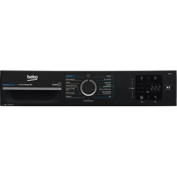Beko BM3WFU3721WBW 7 kg 1200 aps./min. priekinio pakrovimo skalbimo mašina su SteamCure ir Bluetooth
