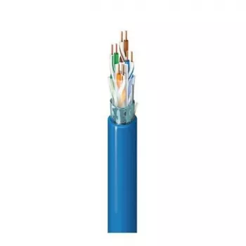 Belden 10GB Category 6A Cable, 4 (Cat6A F/UTP, 23 AWG, 305m Rite, mėlyna)