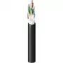 Belden Cat5e OSP lauko kabelis, 4 poros, 24 AWG, 1000 pėdų (305 m), juodas