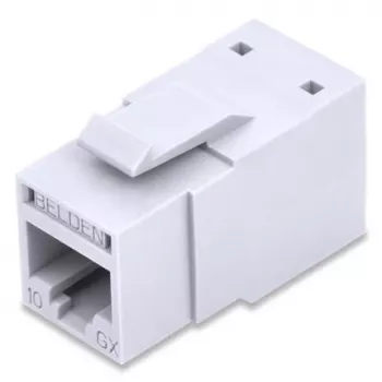 Belden REVConnect 10GX Cat6A UTP Modular Keystone Jack, juodas