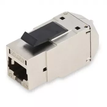 Belden REVConnect 10GX STP modulinis RJ45 kištukinis lizdas CAT6A ekranuotas White