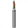 Belden Security & Sound, #22-4c BC, Ekranuotas daugialaidis kabelis, 4 laidininkai, 22 AWG, vario, CMR, 300V, pilkas PVC apvalkalas