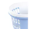 Beldray LA00000174CRNEU7 Skalbinių krepšelių rinkinys 2 vnt., 30L, Baltas/Mėlynas