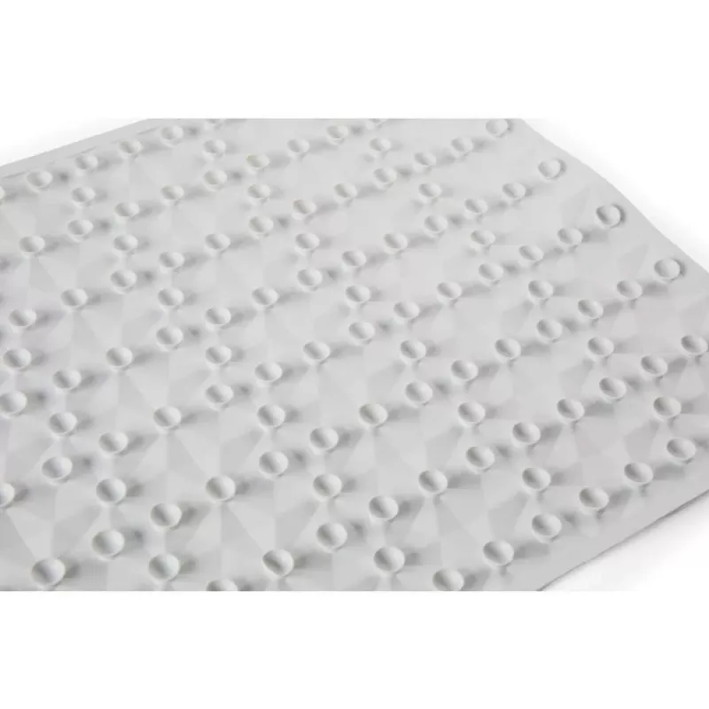 Beldray LA032661UFPFS Anti-bac guminis vonios kilimėlis – baltas, neslystantis, su siurbtukais