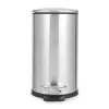 Beldray LA036683SSPEU7 Slimline D-Shaped Pedal Bin 5-Litre, Silver