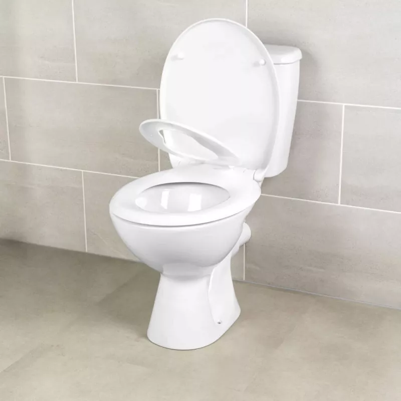 Beldray LA037185EU7 Anti-bac Family Toilet Seat, White