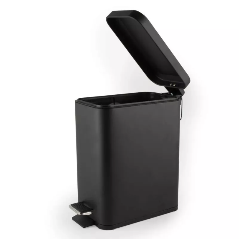 Beldray LA041173BLKPEU7 Slimline pedalinis šiukšlių kibiras 5 litrai, juodas