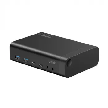 Belkin CONNECT 14-in-1 140W Dual Display Dock (juoda)