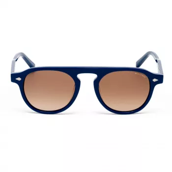 BELSTAFF LARSSON-AZUL Unisex akiniai, mėlynas rėmelis, pilki lęšiai 49/21/145 mm UV400