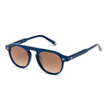 BELSTAFF LARSSON-AZUL Unisex akiniai, mėlynas rėmelis, pilki lęšiai 49/21/145 mm UV400