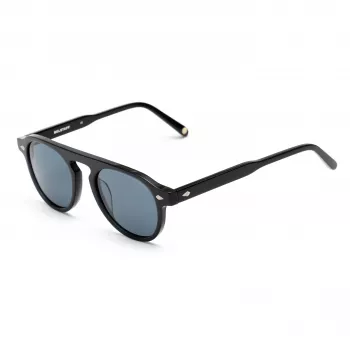 BELSTAFF LARSSON-NEGRO Unisex Akiniai 49/21/145 mm Juodas Rėmelis Pilki Lęšiai UV400