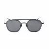 BELSTAFF MERRICK-S137 Unisex akiniai - juodas acetatinis rėmelis, pilki UV400 lęšiai 47/23/143 mm