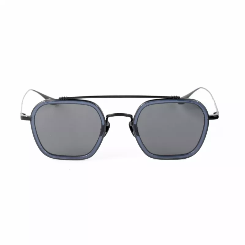 BELSTAFF MERRICK-S137 Unisex akiniai - juodas acetatinis rėmelis, pilki UV400 lęšiai 47/23/143 mm