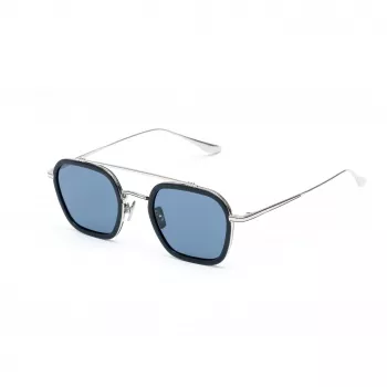 BELSTAFF MERRICKAZULW vyriški akiniai nuo saulės – kvadratinis acetatinis rėmelis su UV400 apsauga (47/23/143 mm)