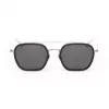 BELSTAFF MERRICKIIGRIS Vyriški kvadratiniai acetatiniai akiniai nuo saulės 54/23/143 mm Pilki