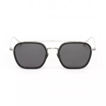 BELSTAFF MERRICKIIGRIS Vyriški kvadratiniai acetatiniai akiniai nuo saulės 54/23/143 mm Pilki