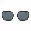 Belstaff Merrikiigris Vyriški Akiniai nuo Saulės – Pilkas Acetatinis Rėmas su Pilkais Polikarbonatiniais Lęšiais – 52/17/140 mm