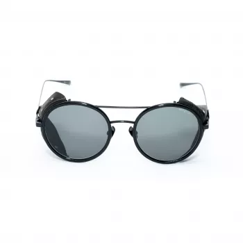 BELSTAFF PINNERNEGROCO Unisex Sunglasses - Juodas rėmelis, pilki lęšiai, 53/19/145 mm